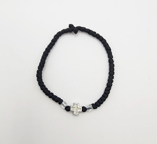 Komboskini with White Cross