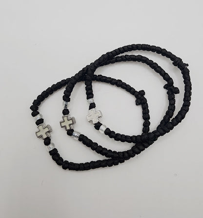 Komboskini with White Cross