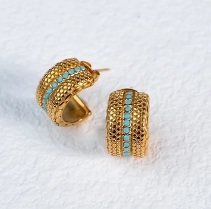 Zakynthos Turquoise Earrings