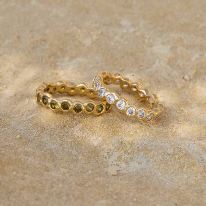 Amélia II Dark Green Ring